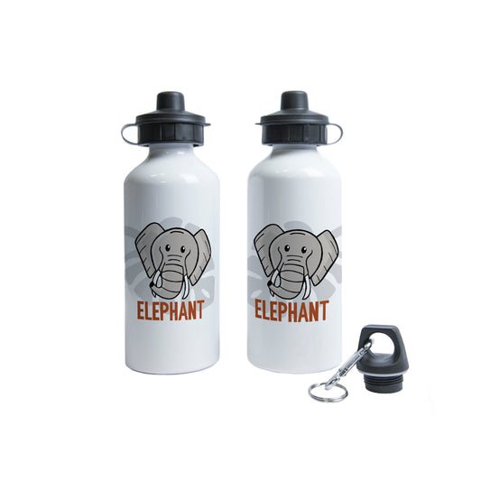 Elephant Personalised Water Bottle