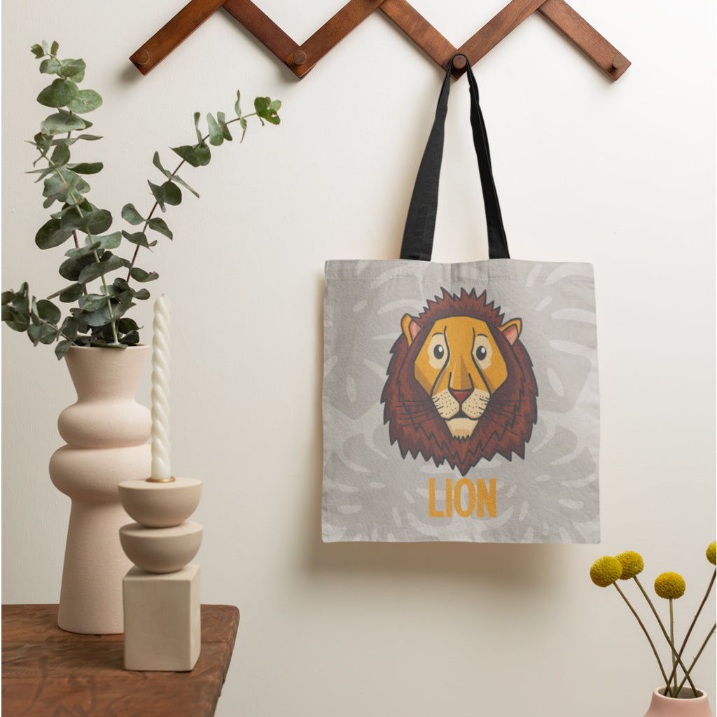 Lion Edge-to-Edge Tote Bag