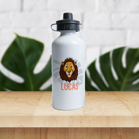 Lion Personalised Water Bottle