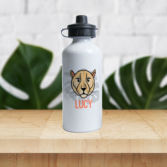 Lioness Personalised Water Bottle