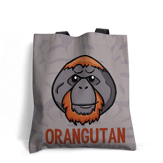 Orangutan Edge-to-Edge Tote Bag