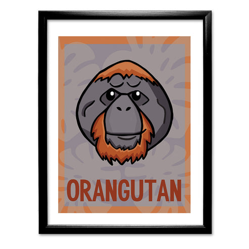 Orangutan Art Print