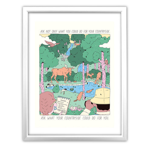 Born Free - Countryside Art Print