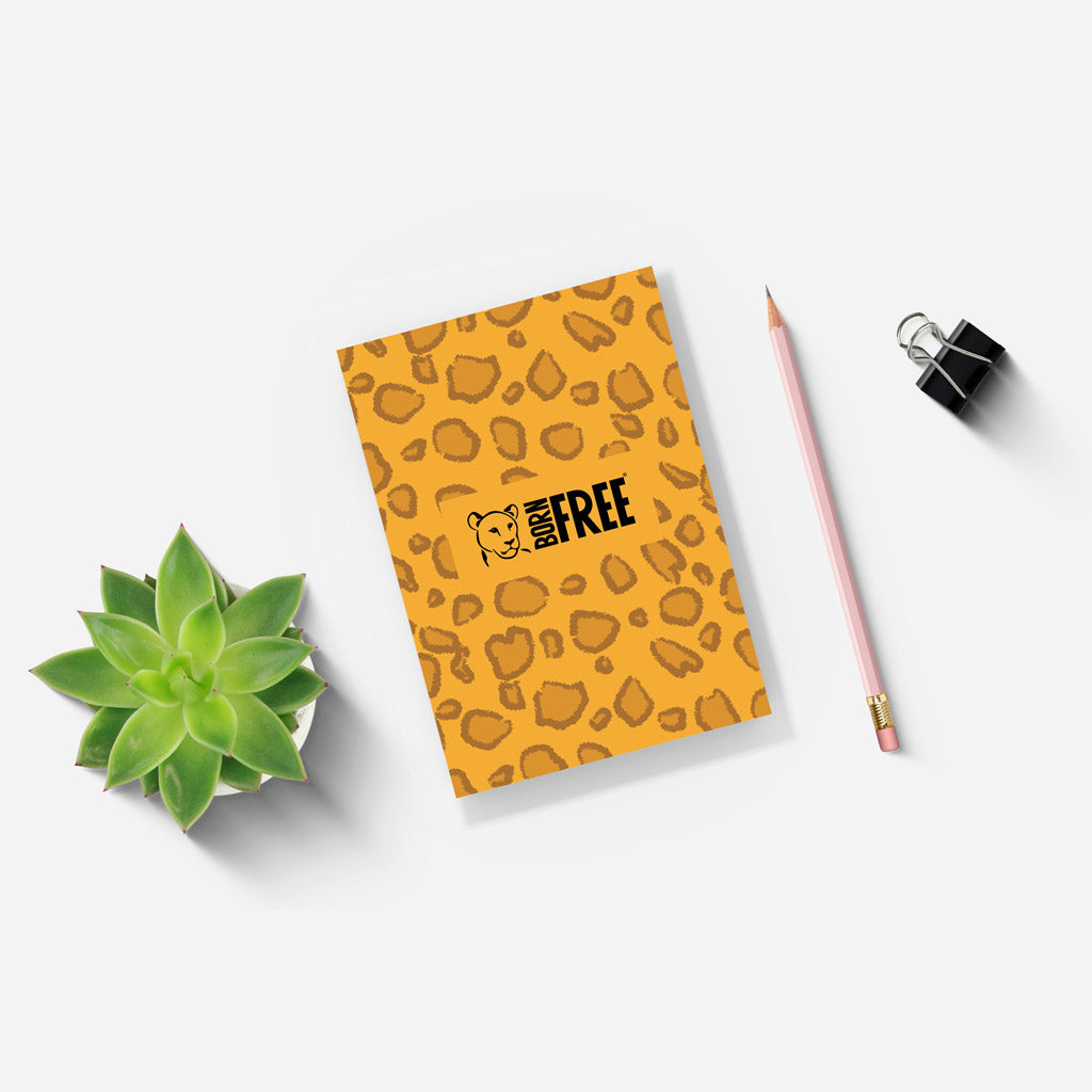 Leopard Print A5 Notepad