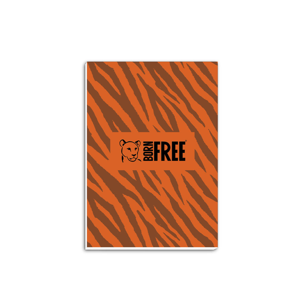 Tiger Print A5 Notepad