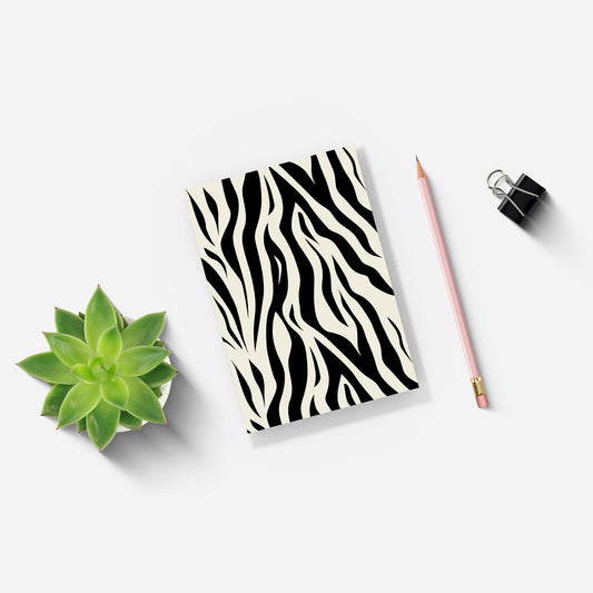 Zebra Print A5 Notepad