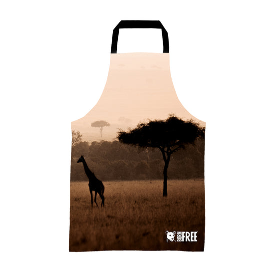 Giraffes in the Wild Apron - Born Free Photography