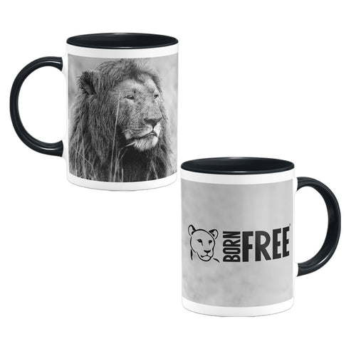 Proud Lion Mug - Born Free Photography