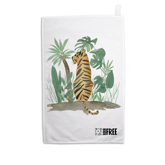 Jungle Tiger Tea Towel
