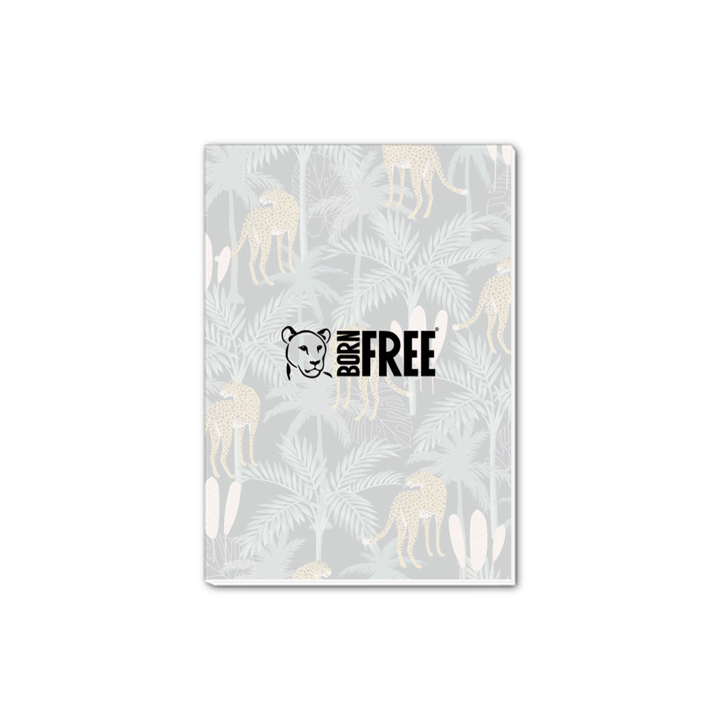 Pink Light Studio Everyday Jungle Cats A5 Notepad