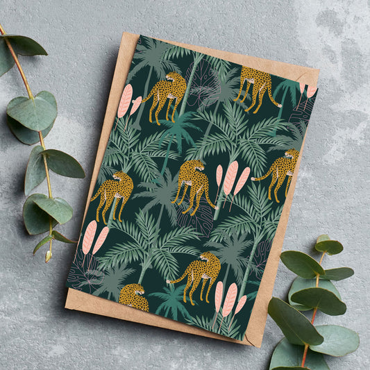 Everyday Jungle Cats Greeting Cards - Pack of 6