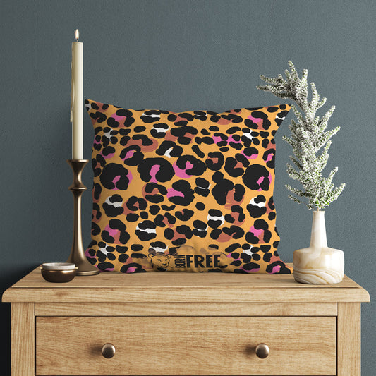 Everyday Jungle Animal Print Organic Cushion
