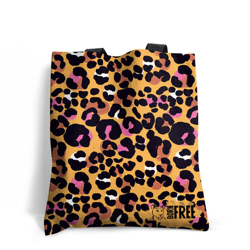 Born Free - Everyday Jungle Animal Print Edge-to-Edge Tote Bag