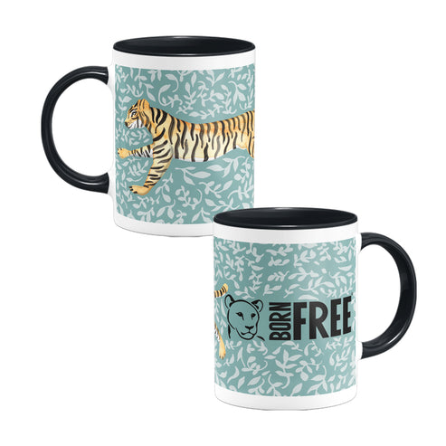 Everyday Tiger - Black Coloured Insert Mug