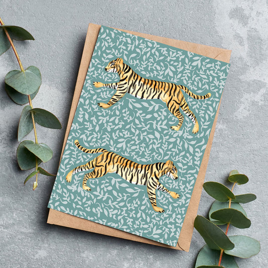 Everyday Tiger Greeting Cards - Pack of 6