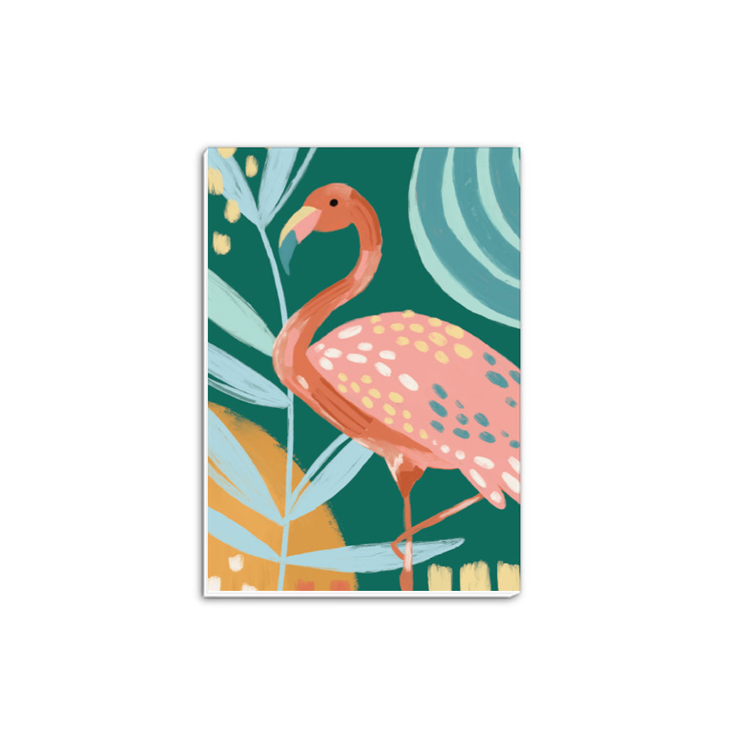Resting Flamingo A5 Notepad