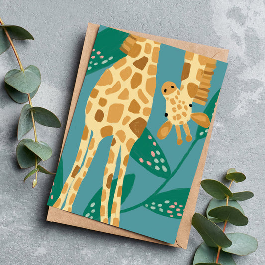 The Curious Giraffe Greeting Cards - Pack of 6