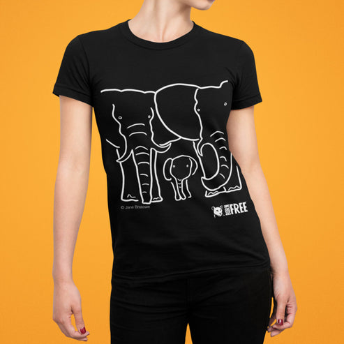 Born Free - The Elephant Family T-Shirt