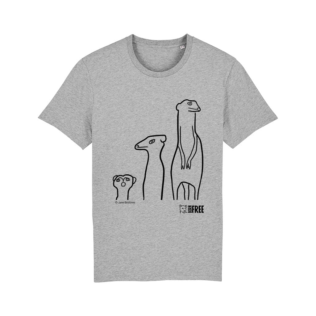 Born Free - The Meerkat Family T-Shirt