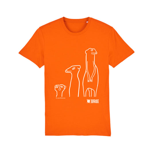 Born Free - The Meerkat Family T-Shirt