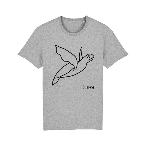 Born Free - The Happy Turtle T-Shirt