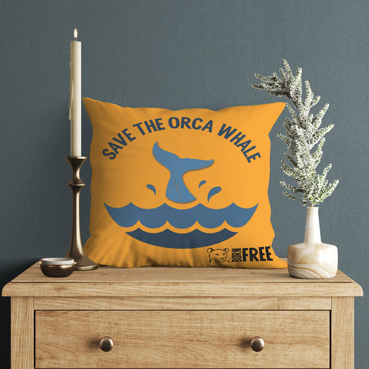 Save the Orca Organic Cushion