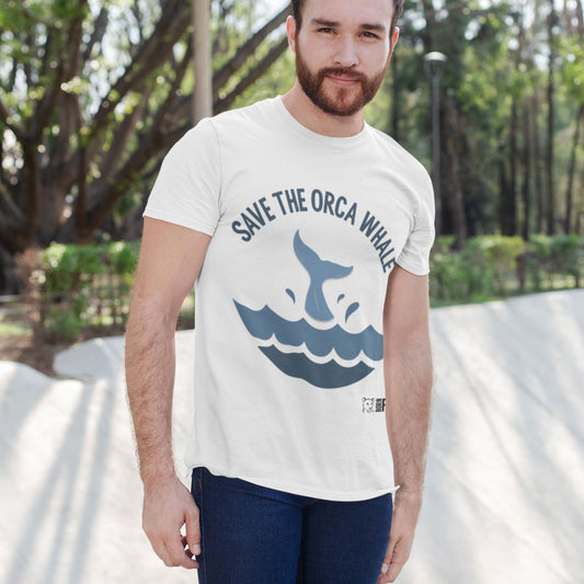 Save the Orca Whale T-Shirt - Call to Action