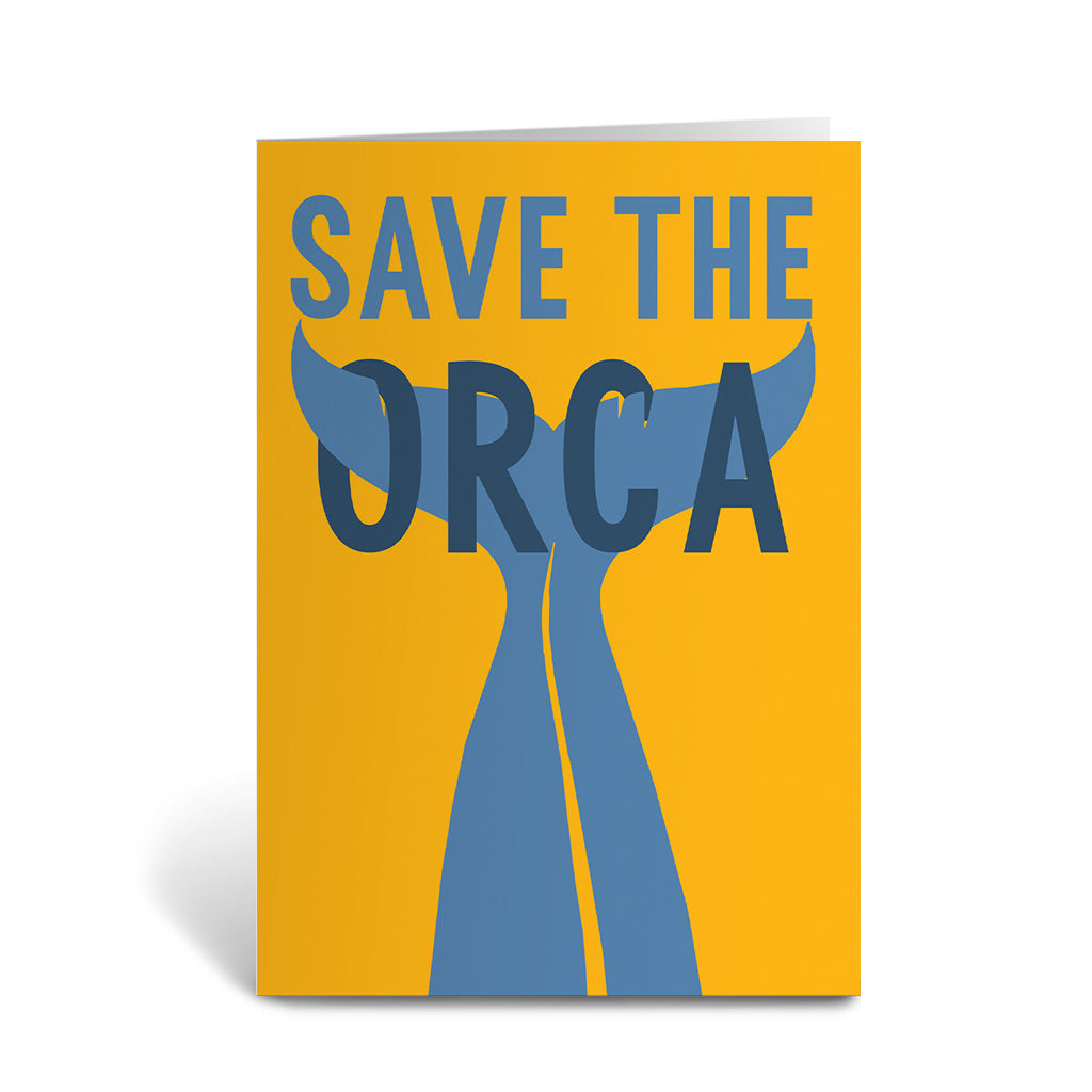 Save the Orca Greeting Cards - Pack of 6