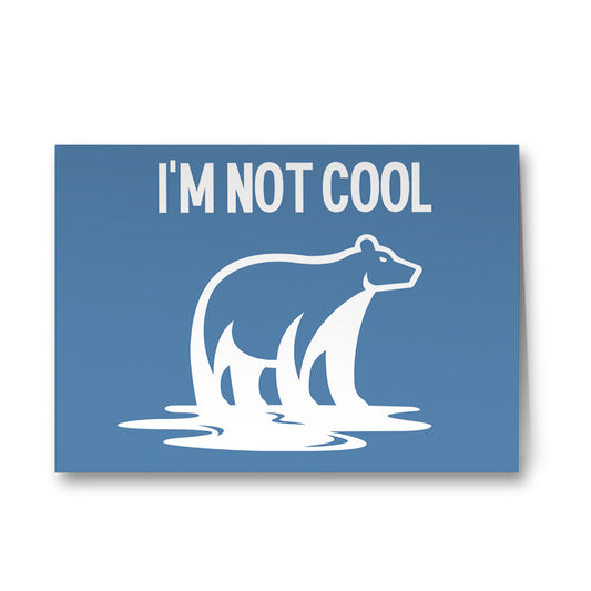 I'm Not Cool Greeting Cards - Pack of 6