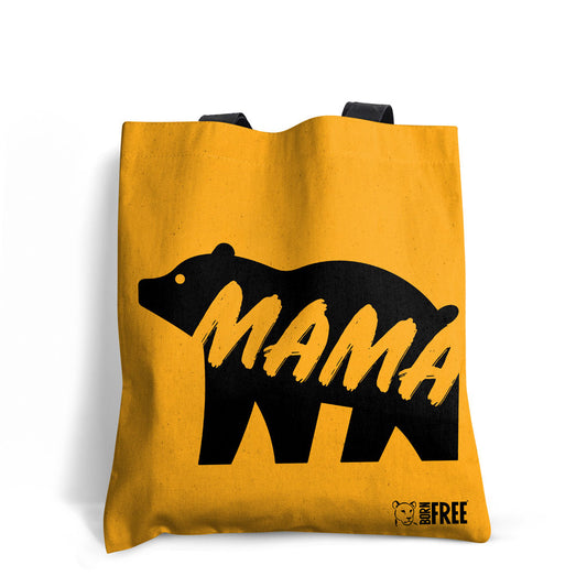 Mama Bear Edge-to-Edge Tote Bag