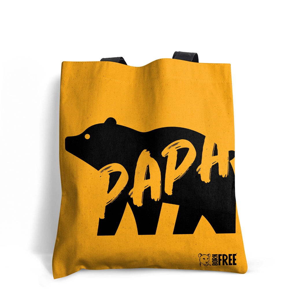 Papa Bear Edge-to-Edge Tote Bag