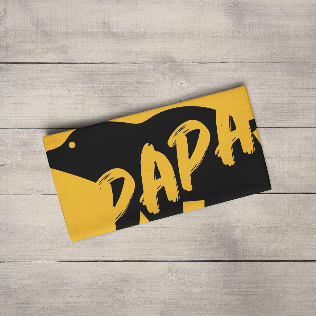 Papa Bear Organic Tea Towel