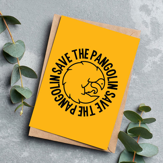 Save the Pangolin Greeting Cards - Pack of 6