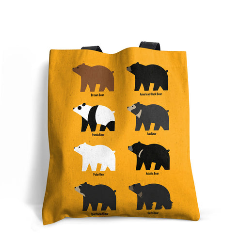 Know Your Bears Edge-to-Edge Tote Bag