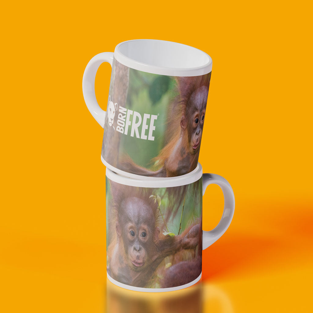 Born Free Baby Orangutan Mug